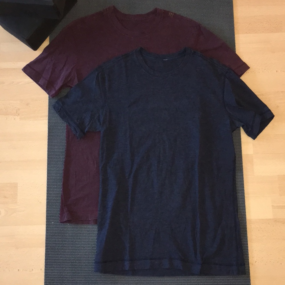 Men’s Lululemon ‘5 Year’ Tee shirts (2) - Size S